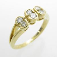 K18YG ダイヤモンドリング20％引き