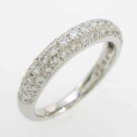 PT ハーフエタニティ パヴェ ダイヤモンドリング20％引き