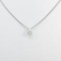 【リメイク】プラチナダイヤモンドネックレス 0．205ct・E・I1・GOOD