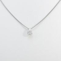 【リメイク】プラチナダイヤモンドネックレス 0．205ct・E・I1・GOOD