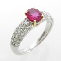 PT／K18YG ルビーリング