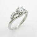 プラチナダイヤモンドリング 0．321ct・H・VS1・3EXT H＆C