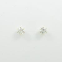 【リメイク】K18YG／ST ダイヤモンドピアス 0．315ct・0．348ct・H・SI1・G10％引き