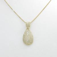K18YG ダイヤモンドネックレス