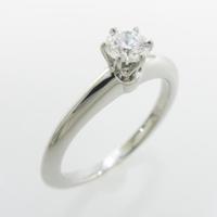 ティファニー クラッシックソリティア リング 0．21ct・E・VVS1・3EXT