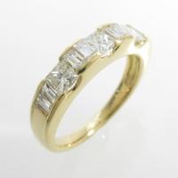 K18YG ダイヤモンドリング