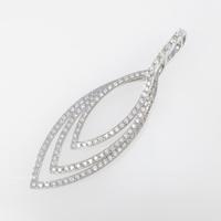 ポンテヴェキオ リーフ ダイヤモンドペンダント