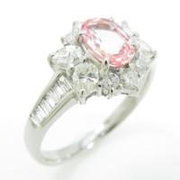 PT ピンクサファイヤリング