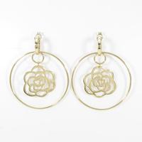 シャネル カメリア ピアス