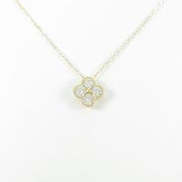 【リメイク】K18YG フラワー ダイヤモンドネックレス
