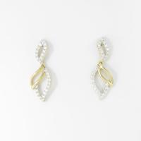 K18YG／K18WG ダイヤモンドピアス10％引き