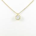 【新品】K18YG ダイヤモンドネックレス 0．524ct・F・SI2・GOOD40％引き