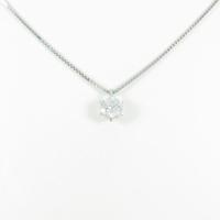 【リメイク】プラチナダイヤモンドネックレス 0．503ct・F・SI1・VERYGOOD20％引き