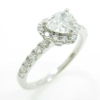 ポンテヴェキオ ハート ダイヤモンドリング