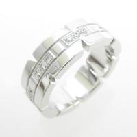 カルティエ タンクフランセーズ ハーフダイヤ リング