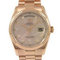 ロレックス 118235FA デイデイト PG・RG 自動巻