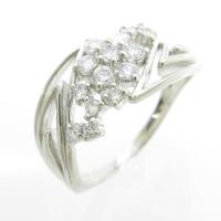 PT フラワー ダイヤモンドリング