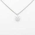 プラチナダイヤモンドネックレス 0．645ct・D・SI1・VERYGOOD20％引き