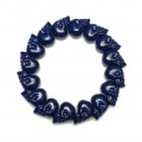 (アレキサンダーマックイーン) ALEXANDER McQUEEN ブレスレット スカル 354637-J160V-4035 ブルー