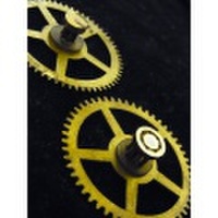 42mmの歯車2枚セット　スチームパンク アンティーク柱時計ジャンクパーツ jw-145 送料無料