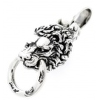 BWL(ビルウォールレザー)　ライオンｗ／リングペンダント　PN996