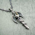 Barbara(バーバラ)　ペンダント　Knight Sword Gold Tongue Pendant　PB-N-422