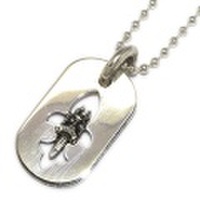 CHROME HEARTS(クロムハーツ)　ドッグタグS　フレア/Dog Tag SML Fleur W/Dagger