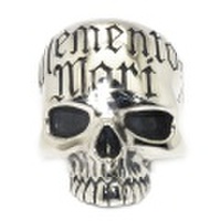 CRAZY PIG DESIGNS(クレイジーピッグ)　MEMENTO MORI SKULL メメントモリスカルリング シャイニーフィニッシュ　#1034