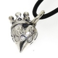 CRAZY PIG DESIGNS(クレイジーピッグ)　３Dセイクリッドハートペンダント ３D Sacred Heart #766