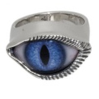 CRAZY PIG DESIGNS(クレイジーピッグ)　ラッシュアイリング(ブルー/キャッツアイ)　#9