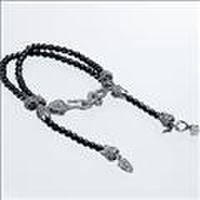 GEREZZA-ジュレッツァ-ブラックキュービックシルバーブレスレット