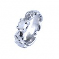 Hawaiian baby’s ring - SV - 6月 ムーンストーン