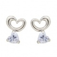 K10WG オープンハートピアス 46-5653