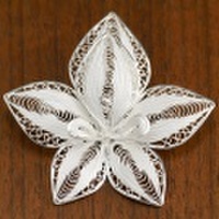 L0085 ： シルバーアクセサリー・ブローチ（001）