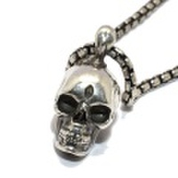 LONE ONES(ロンワンズ)Petal XS 1.25mm Box Chain スカルペンダントXS 18インチBOXチェーン