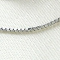 Pt850 プラチナ　ベネチアンブレスレット　18cm　1.0mm