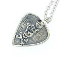 ROCK’N ROYAL(ロックンロイヤル)　ギターピックw/ボーダーペンダント(スカル)　SP40-A-RR　トップのみ