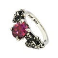 ROYAL ORDER(ロイヤルオーダー) SMALL OVAL ANTOINETTE W/1CZ【SR547】DEEP PINK