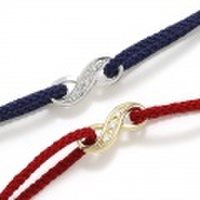 SYMPATHY OF SOUL（シンパシーオブソウル）　Infinity HOPE Cord Bracelet w/Diamond（インフィニティホープコードブレスレット w/ダイヤモンド）