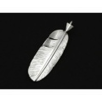 SYMPATHY OF SOUL（シンパシーオブソウル）　Arrow Feather Pendant No.002(Medium) - Silver（アローフェザーペンダント No.002 (ミディアム) - シルバー）