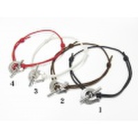 SYMPATHY OF SOUL（シンパシーオブソウル）　Fortune Cord Bracelet&Anklet - SV（フォーチュンコードブレスレット&アンクレット - シルバー）