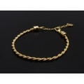 SYMPATHY OF SOUL（シンパシーオブソウル）　Twist Chain Bracelet - K18Yellow Gold（ツイストチェーンブレスレット K18イエローゴールド）