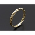 SYMPATHY OF SOUL（シンパシーオブソウル）　Woven Ring - L K10Yellow Gold（ウーヴンリング - L K10イエローゴールド）