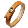 VASSER(バッサー)Casquette Boy Leather Bracelet Orange(キャスケットボーイレザーブレスレットオレンジ)