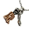 VASSER(バッサー)Mighty Hunter Pendant SilverxCopper(マイティーハンターペンダントシルバーxコッパー) w/Chain
