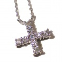 WGダイヤクロスペンダント