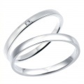 [刻印無料]　プラチナ950　マリッジリング｜Men’s & Lady’s（ペア）　95-1160-1161