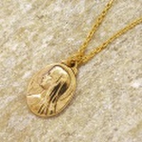 basis(ベイシス)　メダイペンダント”S” 10K　YG bap-2 10KYG