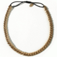 cara couture◆レザーチェーンヘアバンド◆ゴールドmix