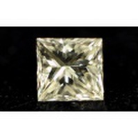 【Lカラー】 天然ダイヤモンド ルース (裸石) 0.141ct VS-2 プリンセスカット 【中央宝石研究所ソーティング袋付】 【送料無料】